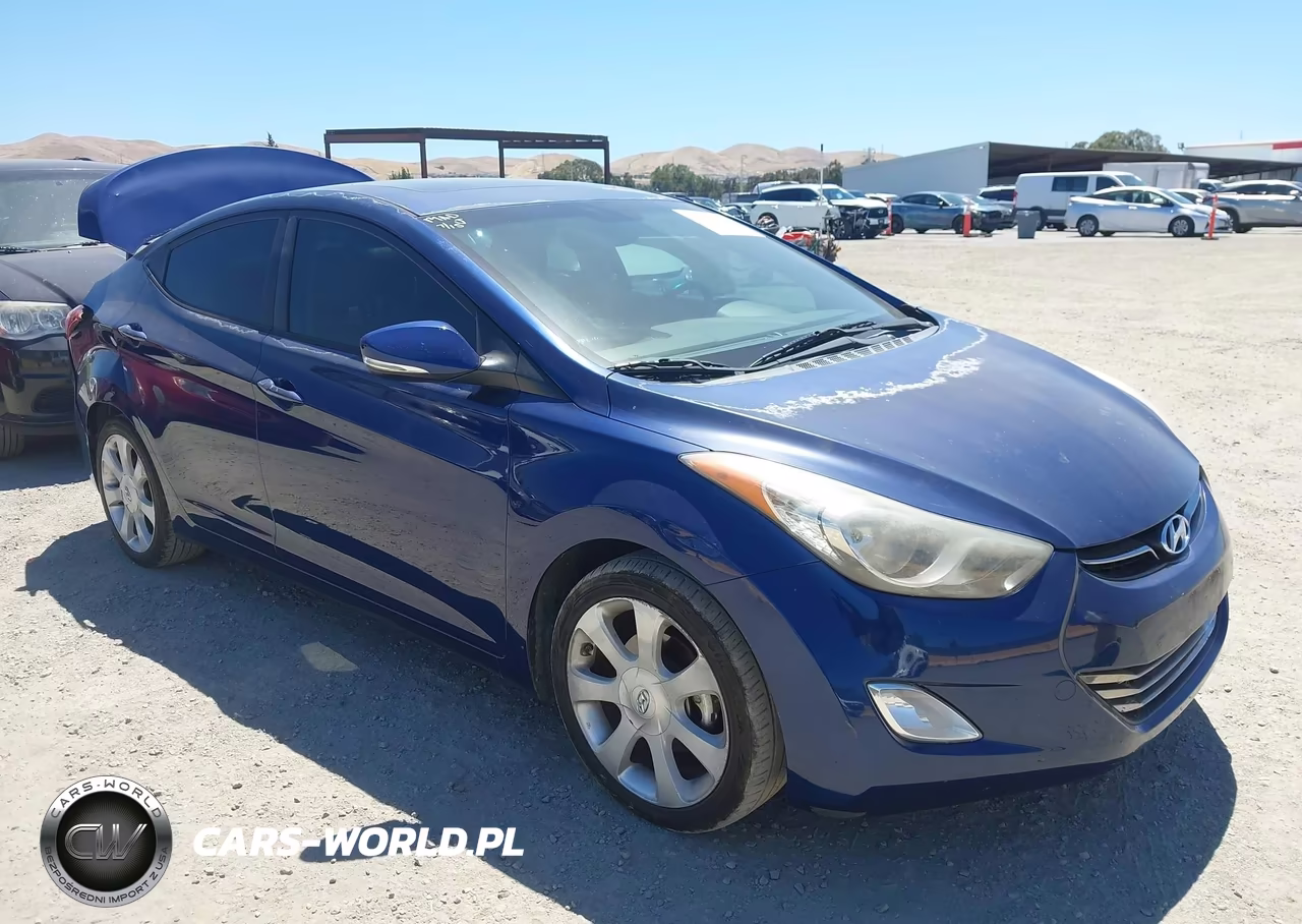 2013 Hyundai Elantra Limited VIN:KMHDH4AE8DU689243 - 1