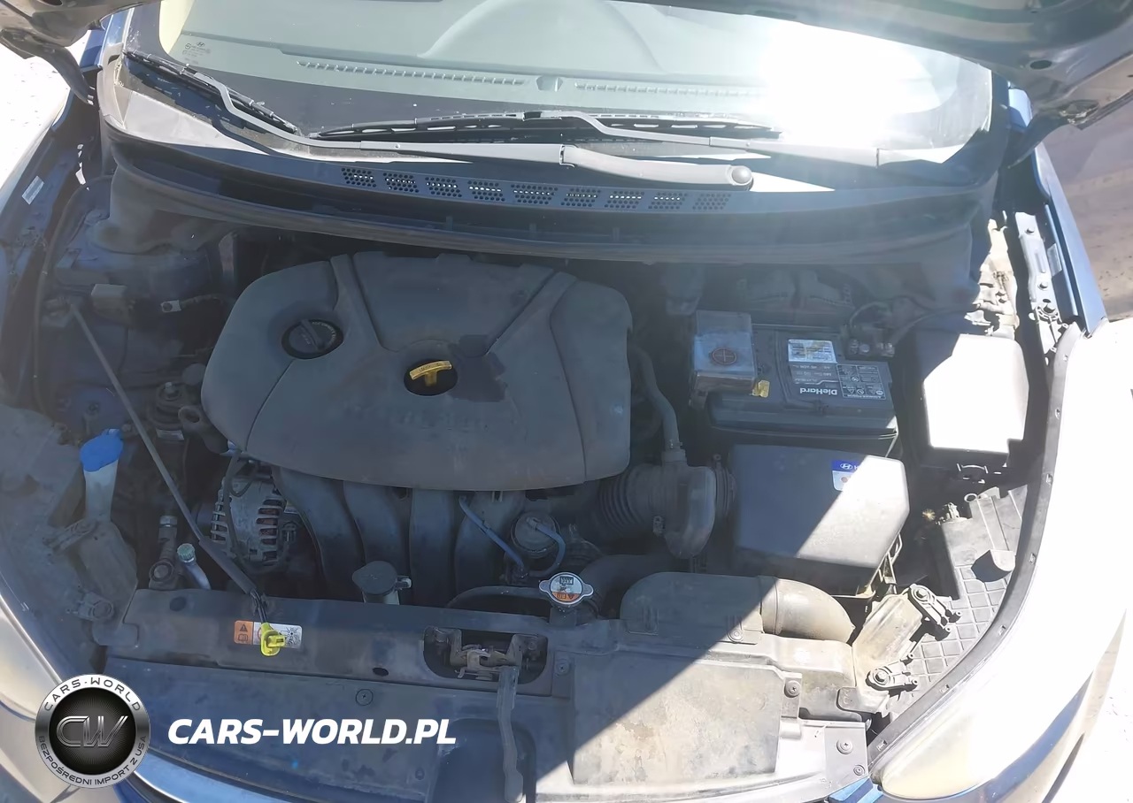 2013 Hyundai Elantra Limited VIN:KMHDH4AE8DU689243 - 10