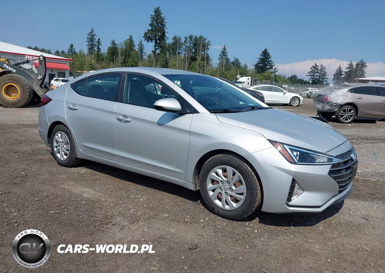 2019 Hyundai Elantra Se VIN:5NPD74LF3KH487074 - 1