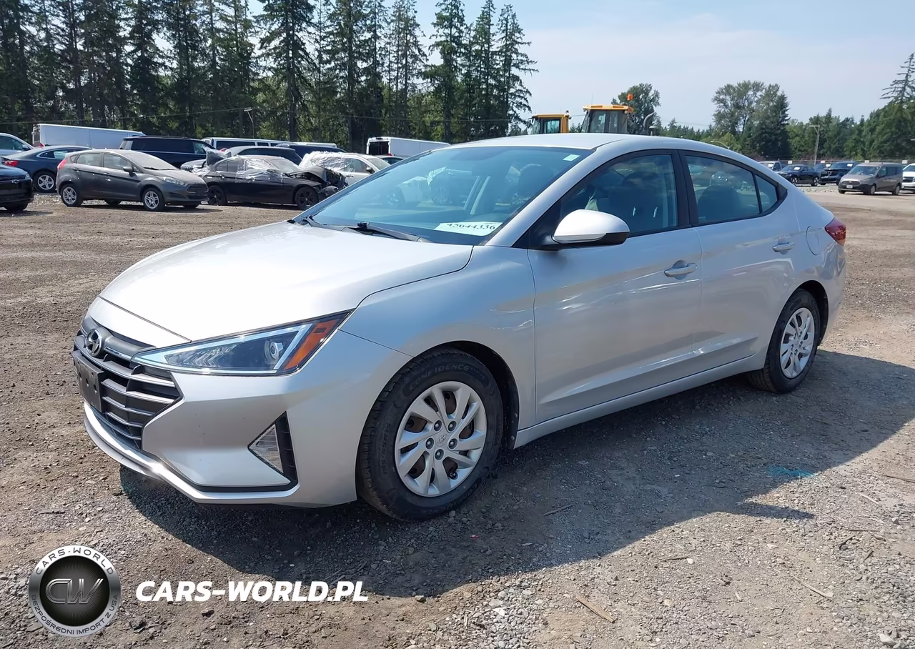 2019 Hyundai Elantra Se VIN:5NPD74LF3KH487074 - 2