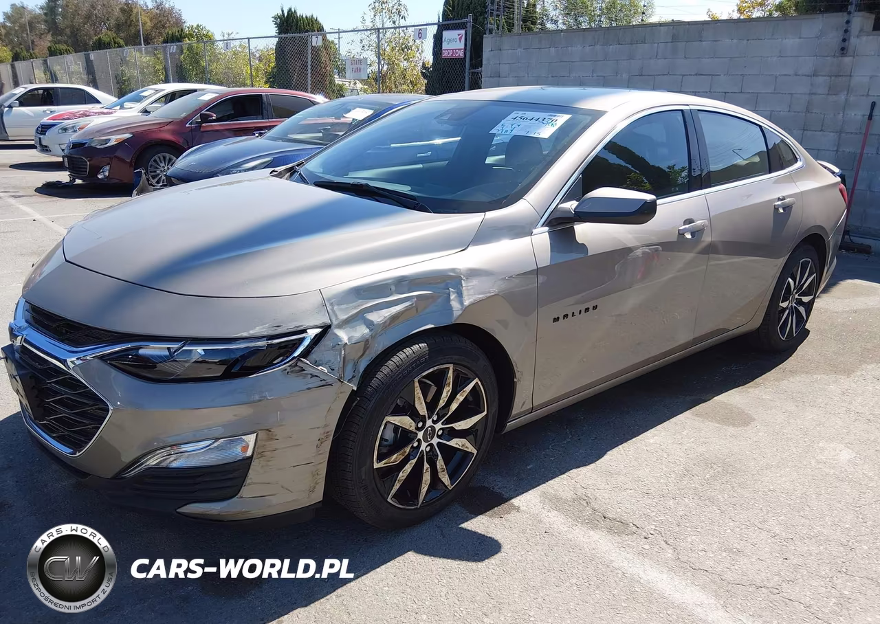 2022 Chevrolet Malibu Fwd Rs VIN:1G1ZG5ST0NF196073 - 2