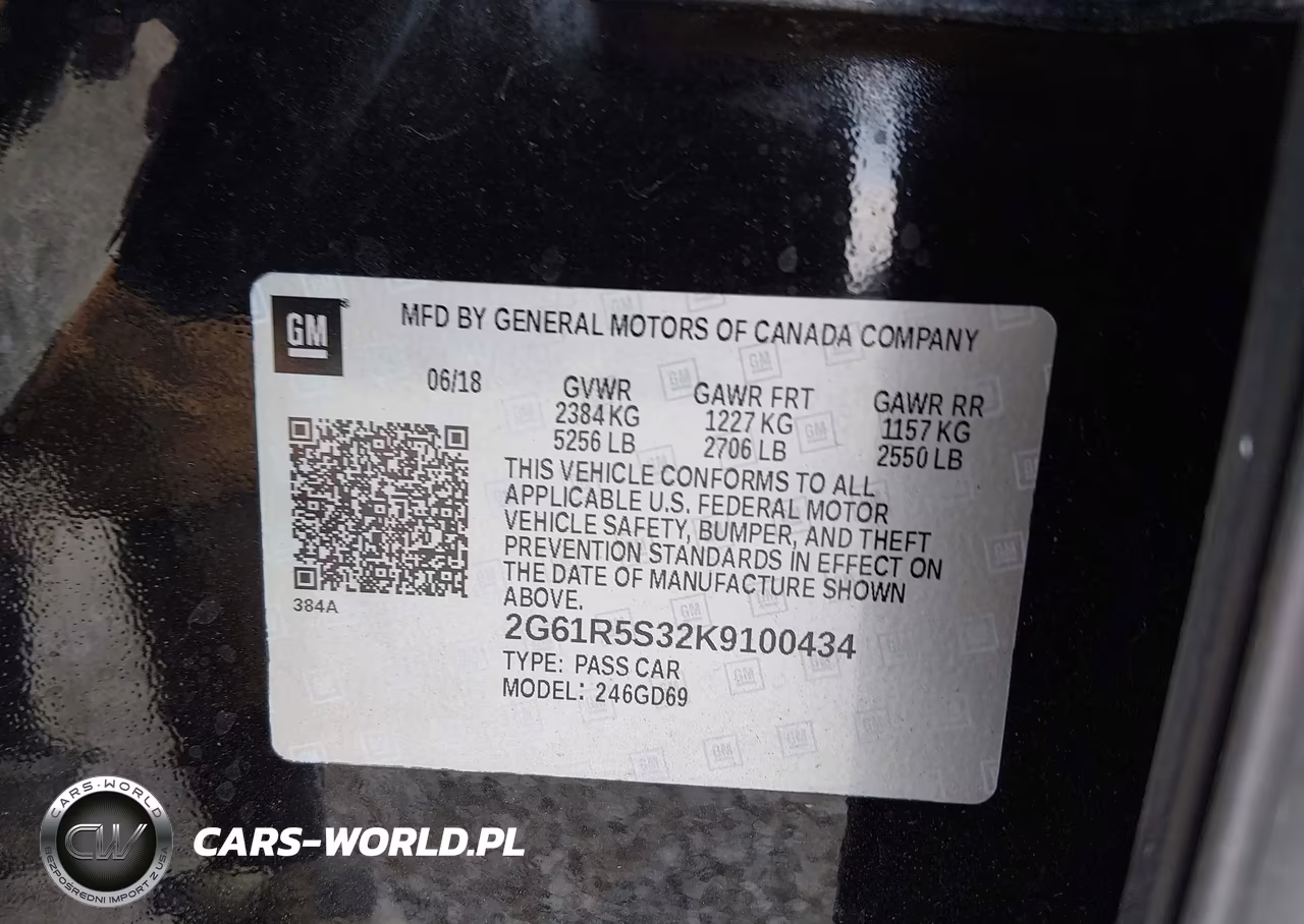 2019 Cadillac Xts Premium Luxury VIN:2G61R5S32K9100434 - 9