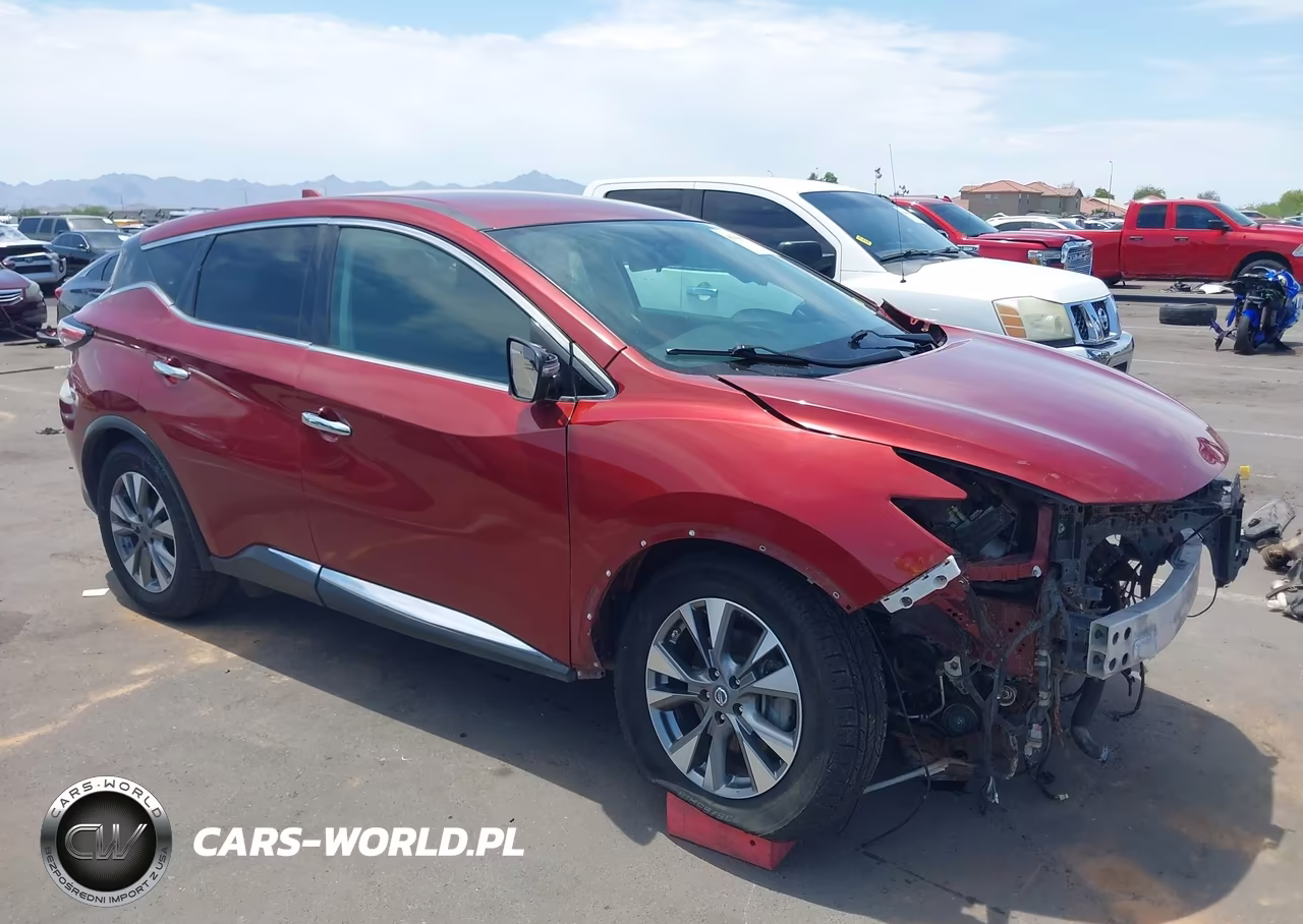 2017 Nissan Murano S VIN:5N1AZ2MG3HN126389 - 1