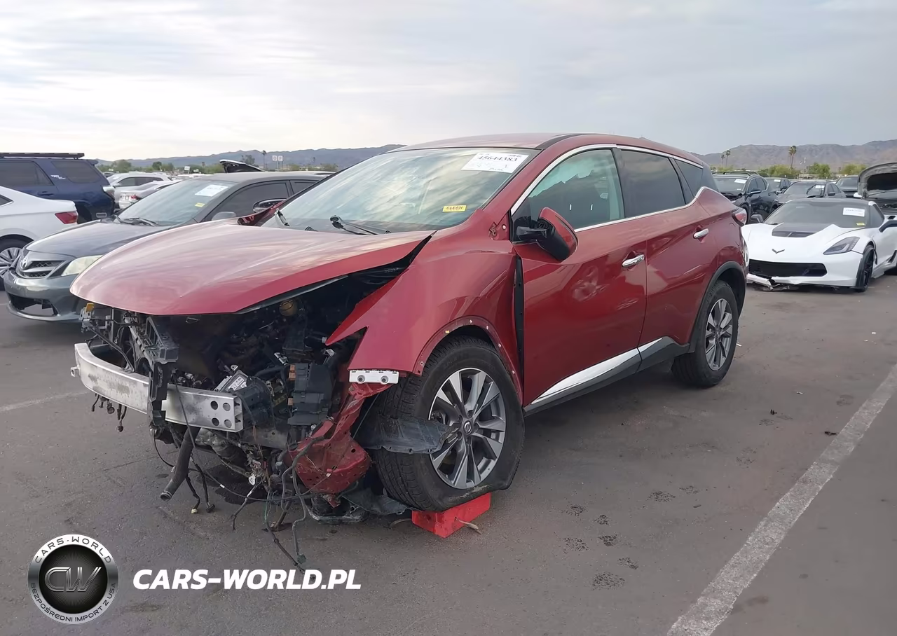 2017 Nissan Murano S VIN:5N1AZ2MG3HN126389 - 2
