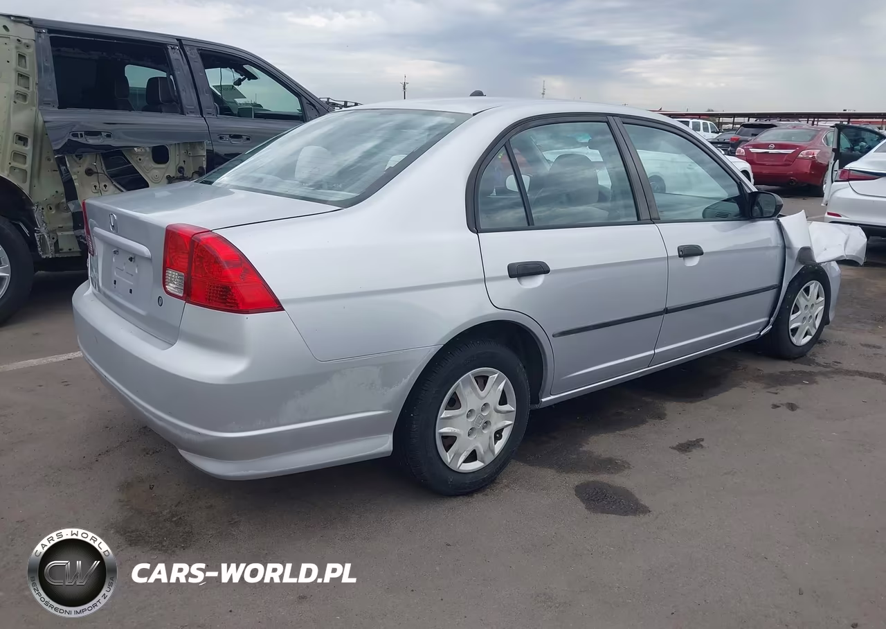 2005 Honda Civic Vp VIN:1HGES16385L004439 - 4