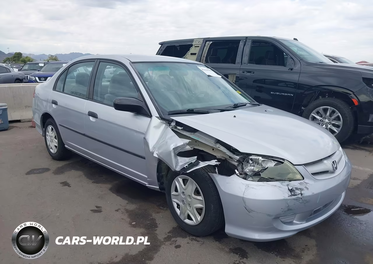 2005 Honda Civic Vp VIN:1HGES16385L004439 - 6