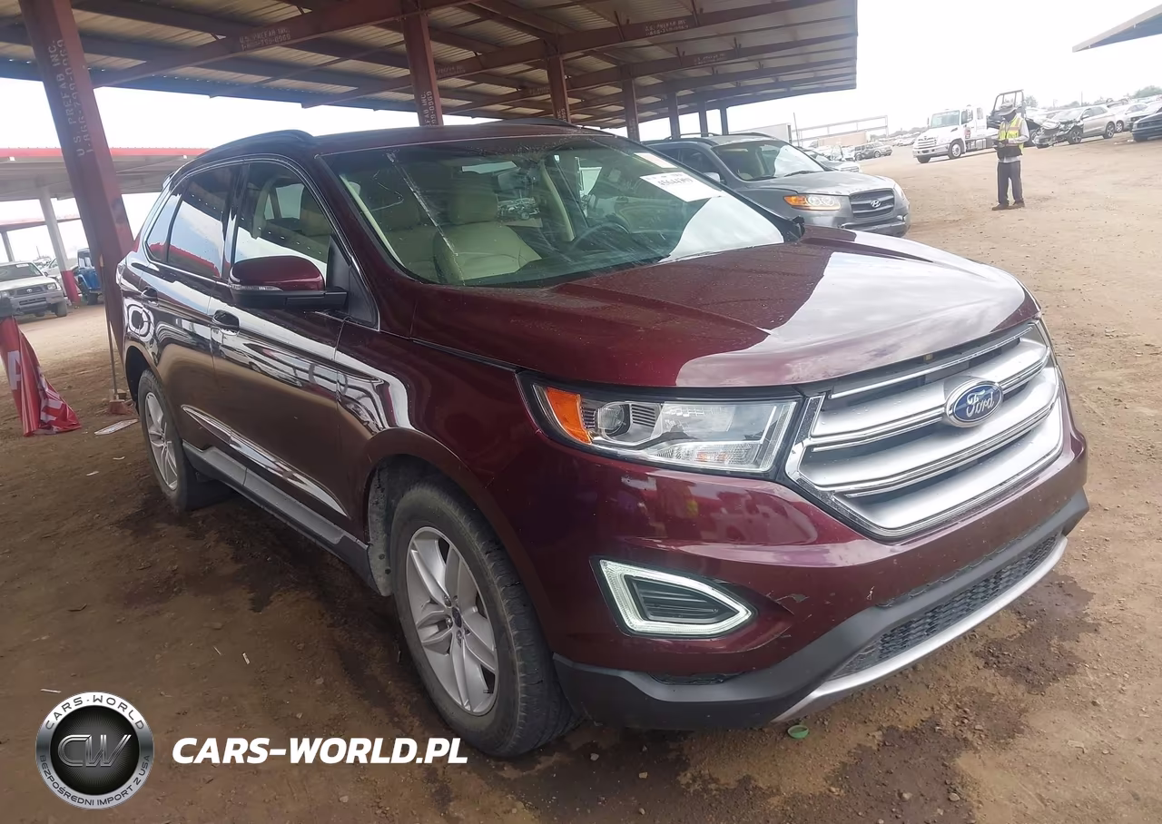2018 Ford Edge Sel VIN:2FMPK4J93JBB31013 - 1