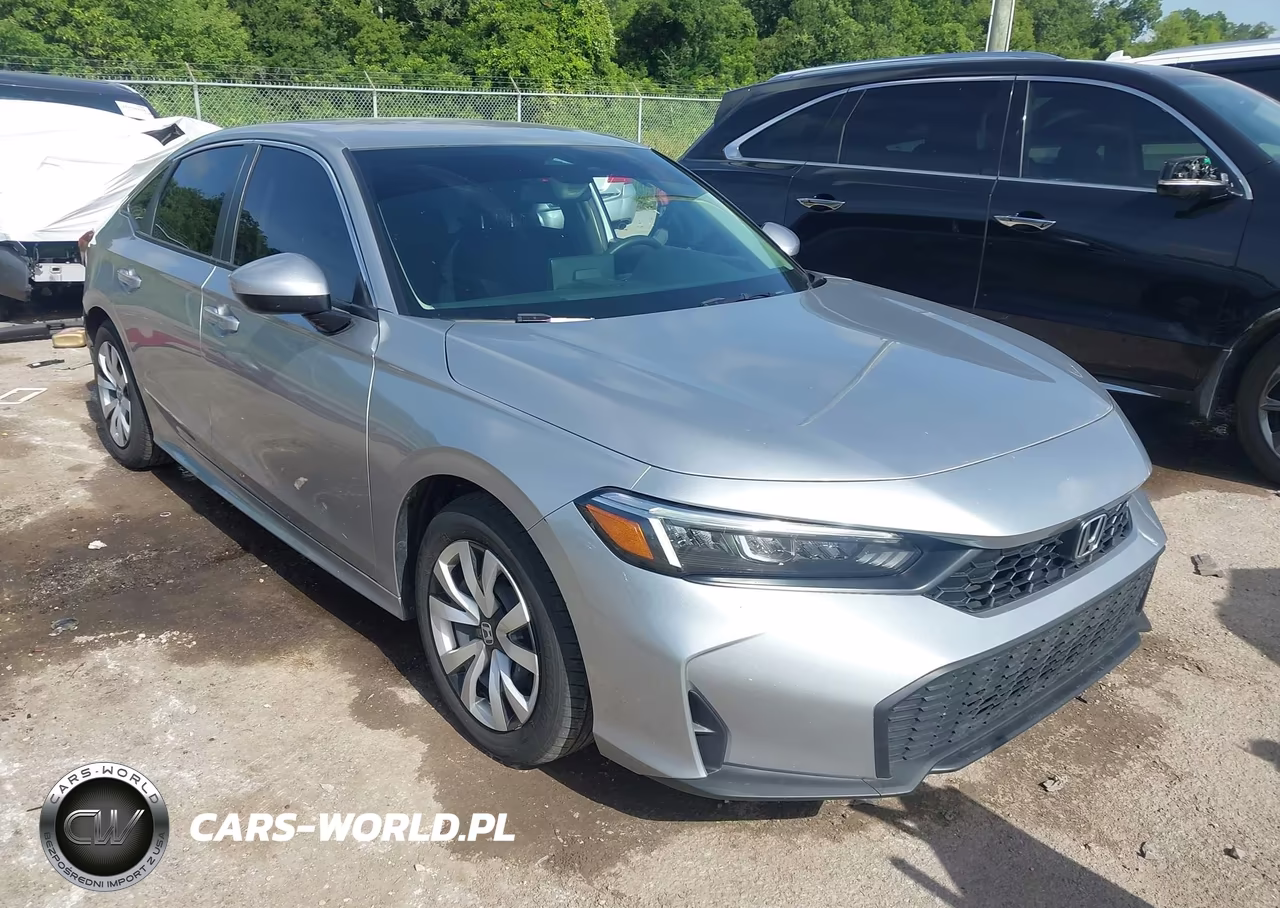 2025 Honda Civic Lx VIN:2HGFE2F22SH541969 - 1