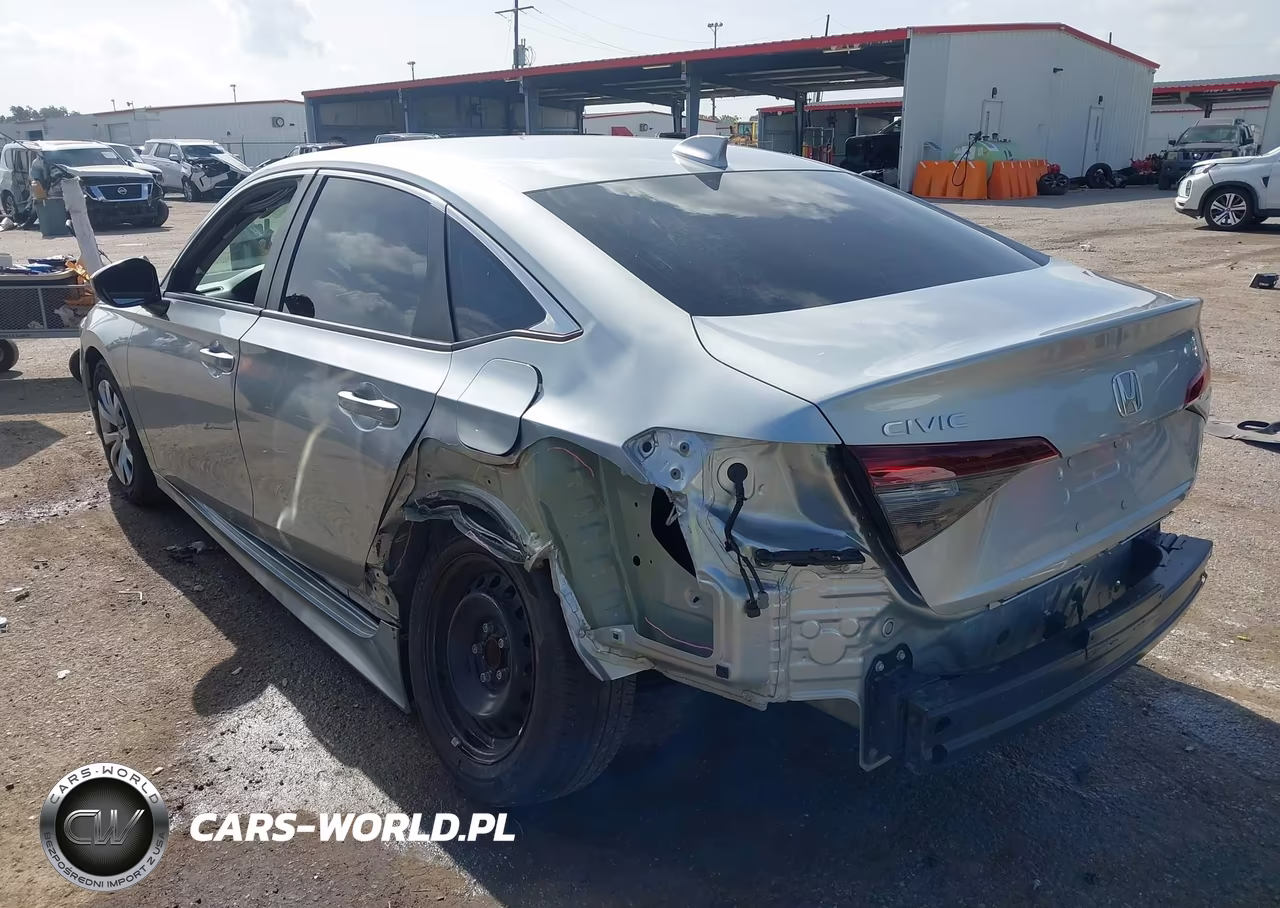 2025 Honda Civic Lx VIN:2HGFE2F22SH541969 - 3