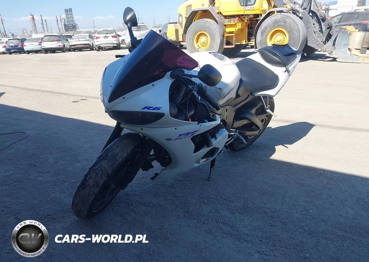 2007 Yamaha Yzfr6 S VIN:JYARJ06Y07A007208 - 2