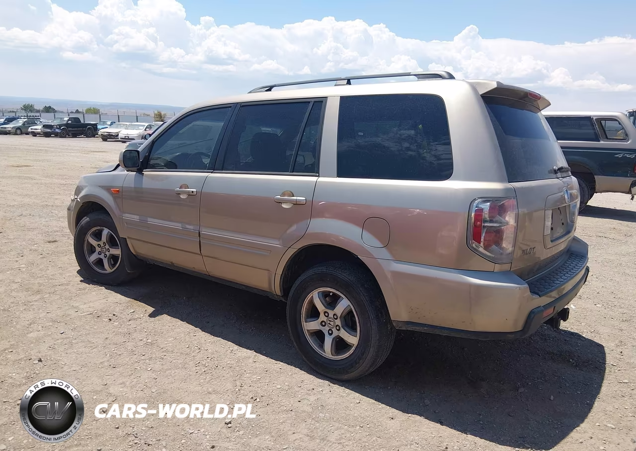 2006 Honda Pilot Ex-L VIN:2HKYF18676H558861 - 3