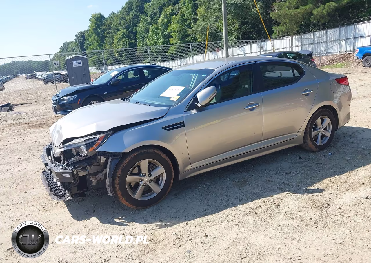 2015 Kia Optima Lx VIN:5XXGM4A72FG468583 - 2