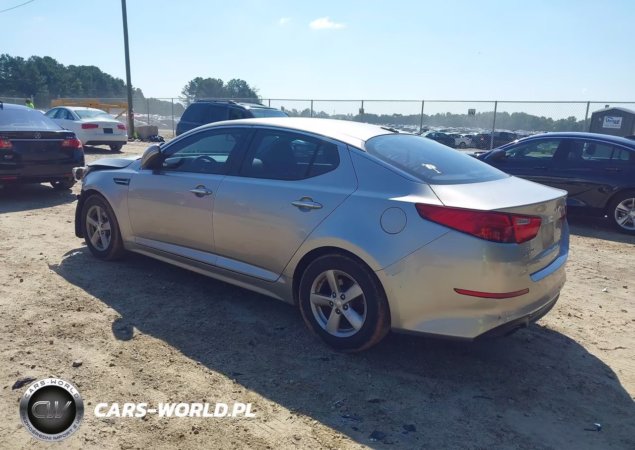 2015 Kia Optima Lx VIN:5XXGM4A72FG468583 - 3