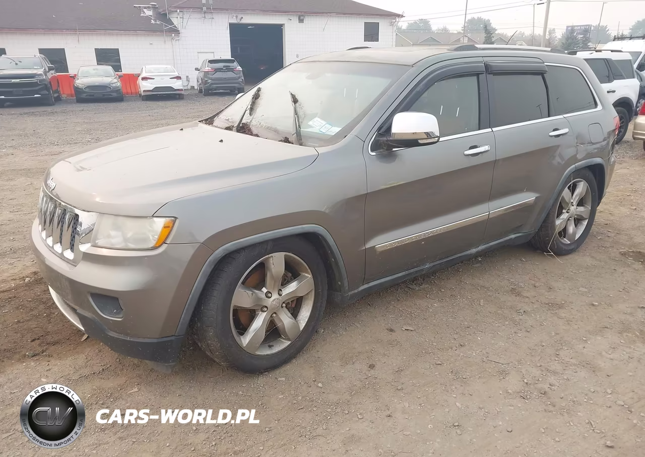 2011 Jeep Grand Cherokee Overland VIN:1J4RR6GT8BC713529 - 2