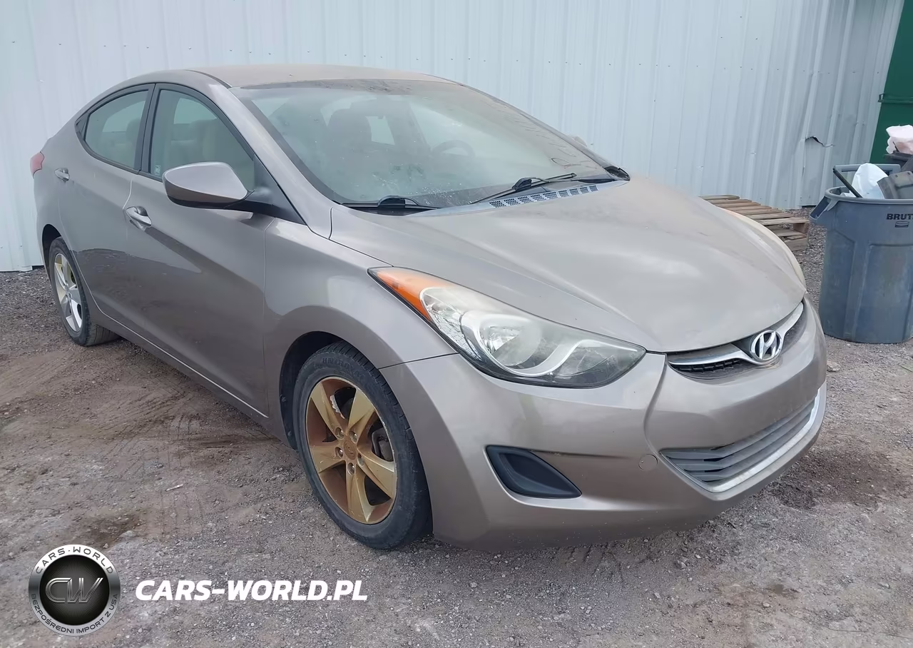 2013 Hyundai Elantra Gls VIN:5NPDH4AEXDH421468 - 1