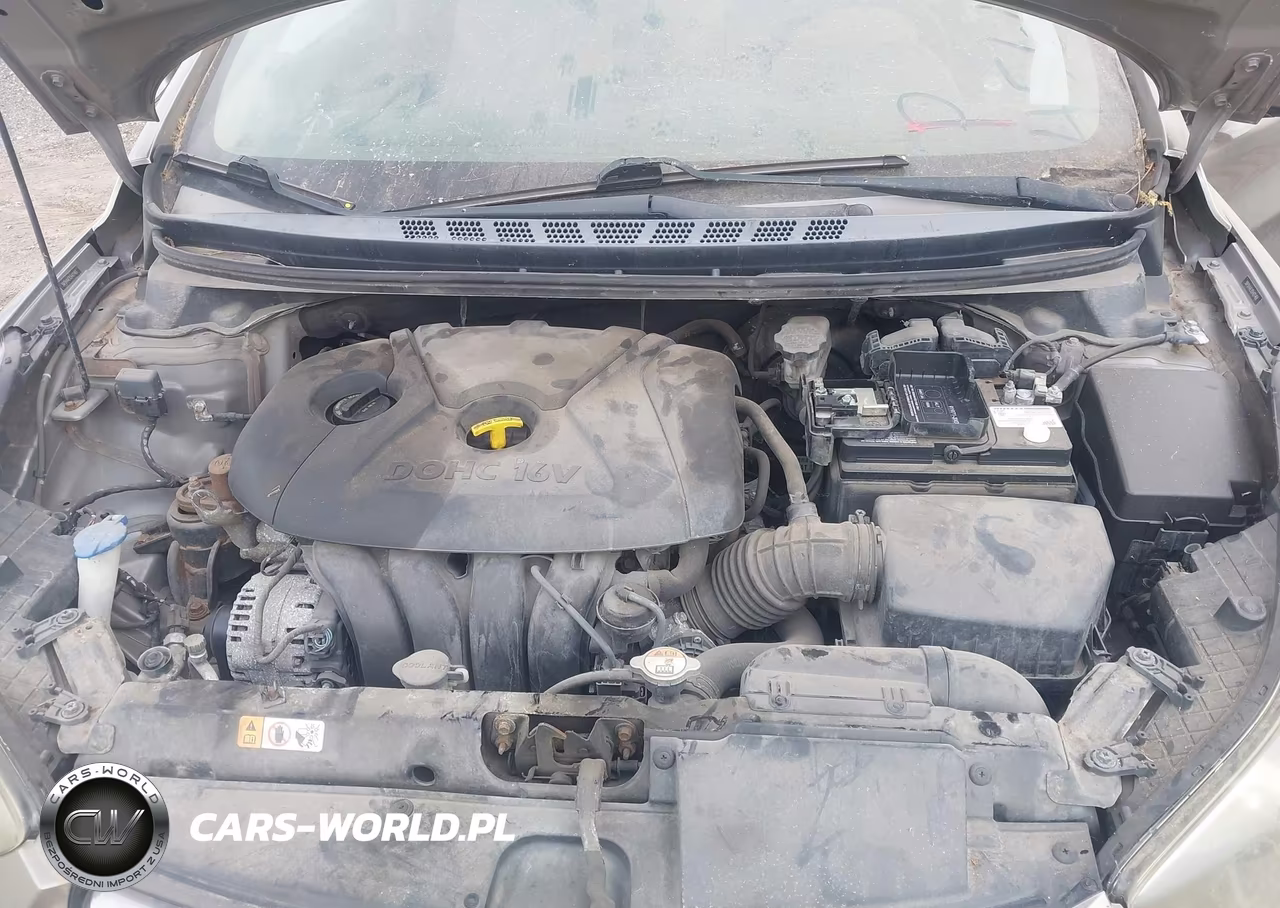 2013 Hyundai Elantra Gls VIN:5NPDH4AEXDH421468 - 10