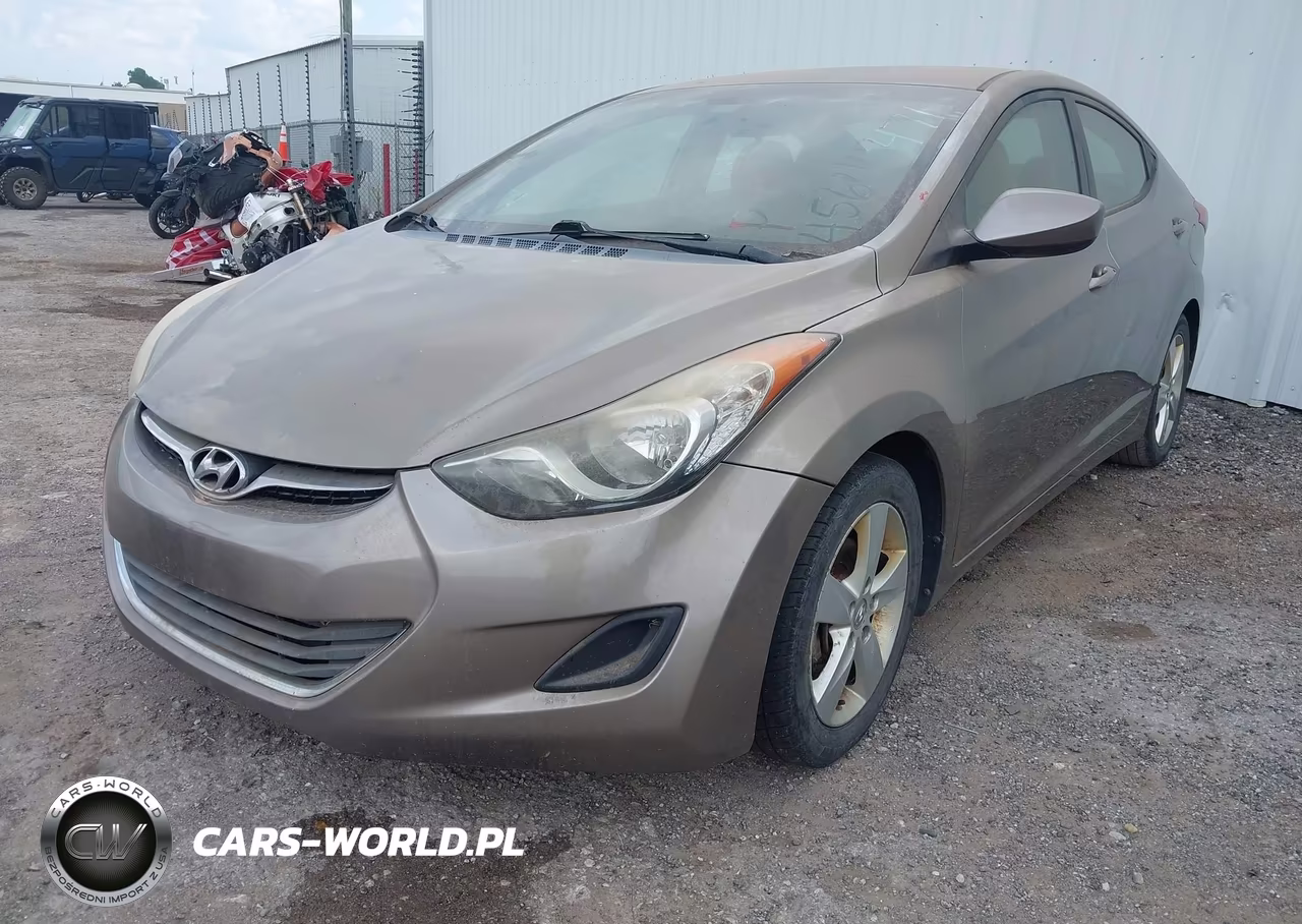 2013 Hyundai Elantra Gls VIN:5NPDH4AEXDH421468 - 2