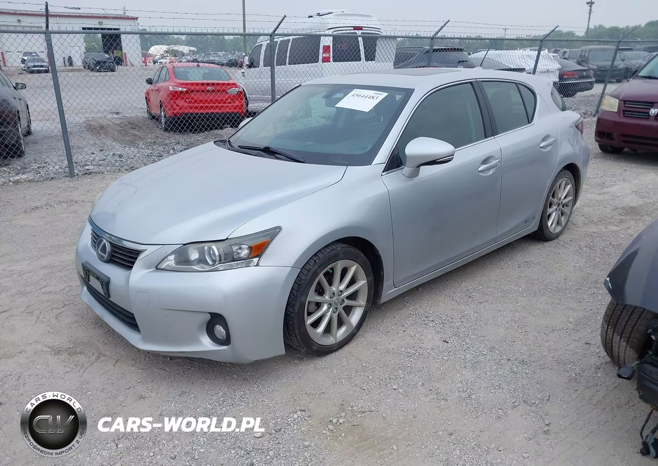 2012 Lexus Ct 200H Premium VIN:JTHKD5BH8C2116535 - 2