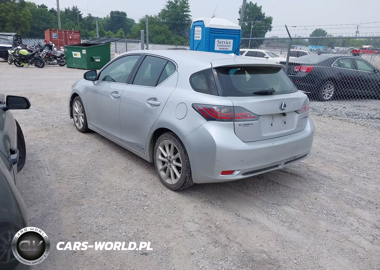 2012 Lexus Ct 200H Premium VIN:JTHKD5BH8C2116535 - 3