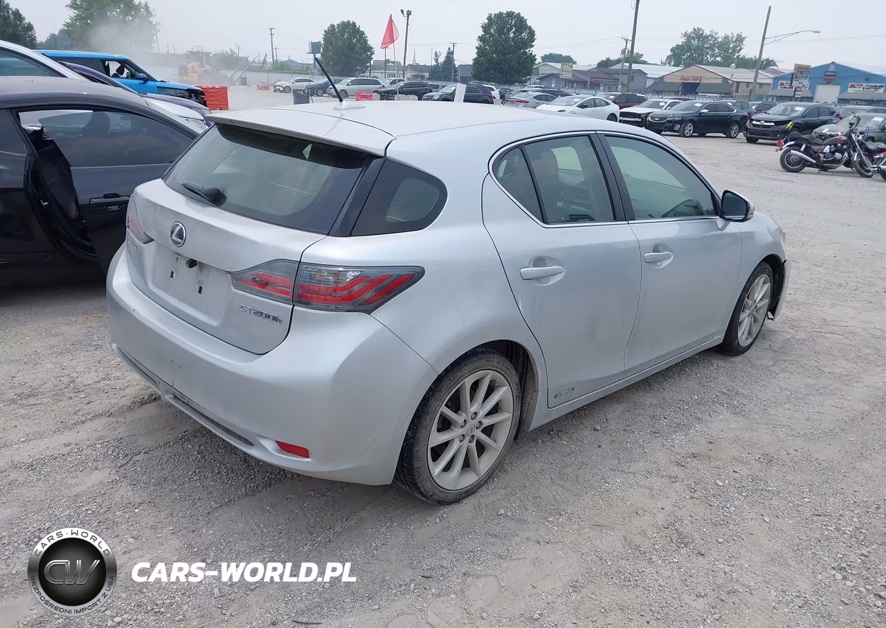 2012 Lexus Ct 200H Premium VIN:JTHKD5BH8C2116535 - 4