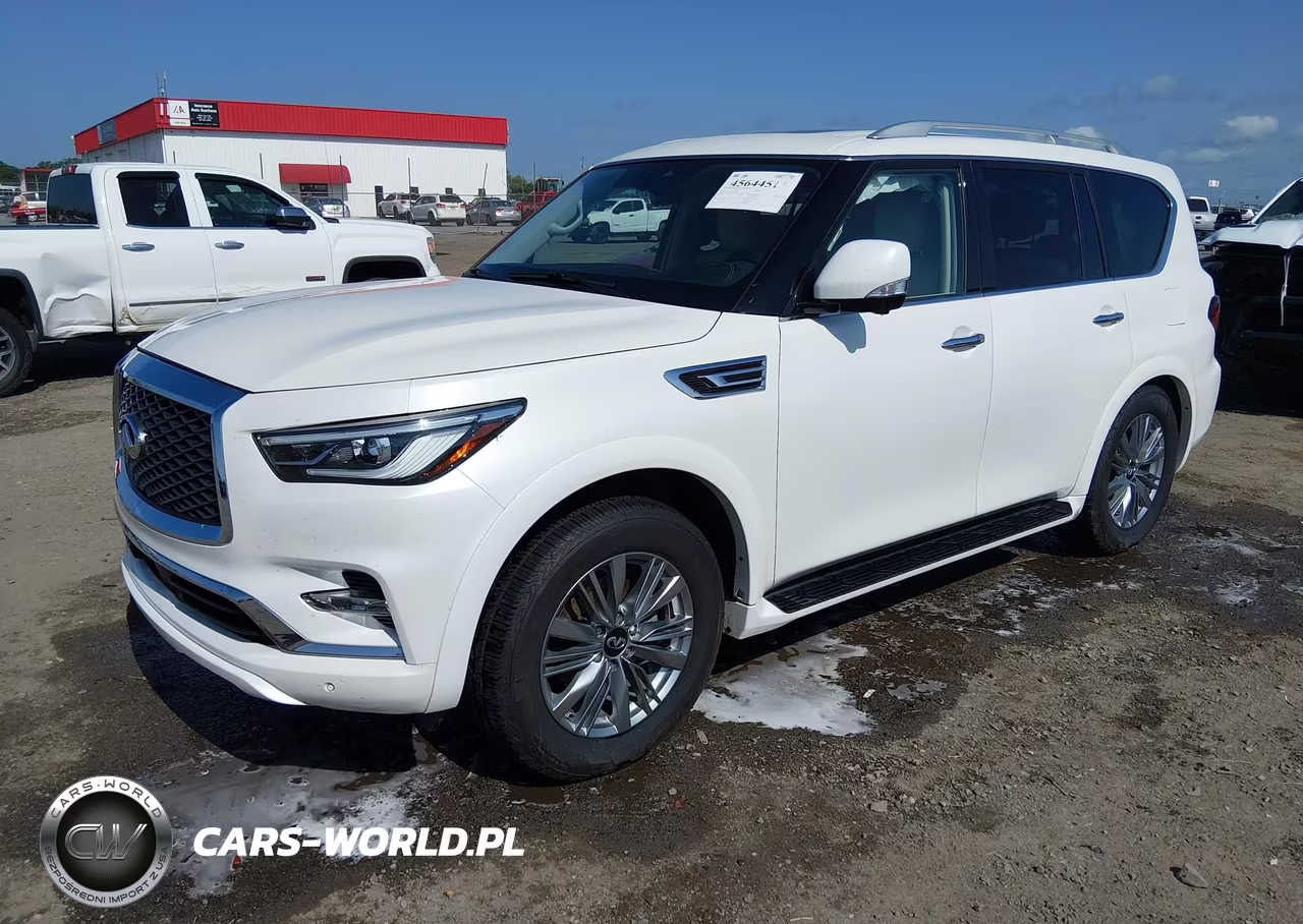 2021 Infiniti Qx80 Luxe VIN:JN8AZ2AF2M9718129 - 2