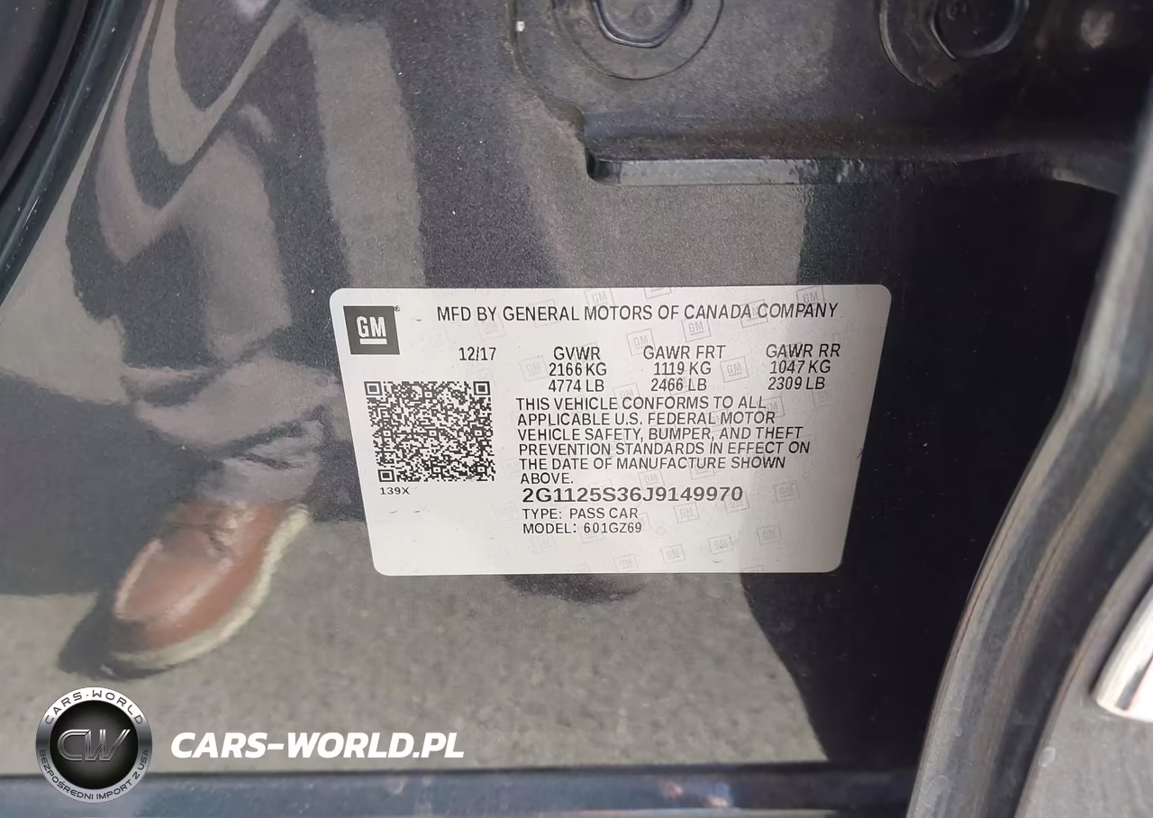 2018 Chevrolet Impala 2Lz VIN:2G1125S36J9149970 - 9