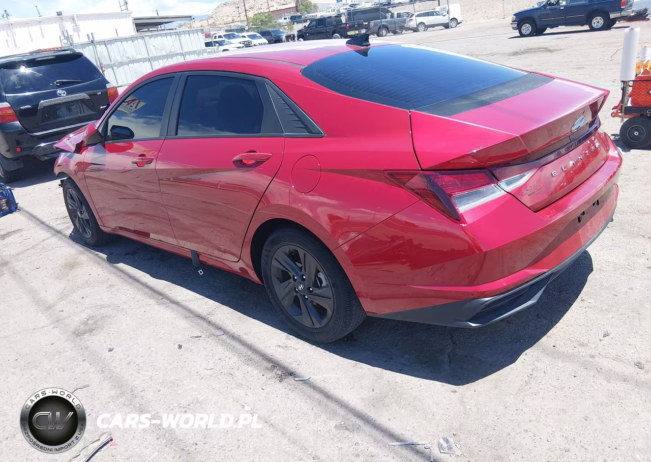 2021 Hyundai Elantra Sel VIN:KMHLM4AG8MU068545 - 3