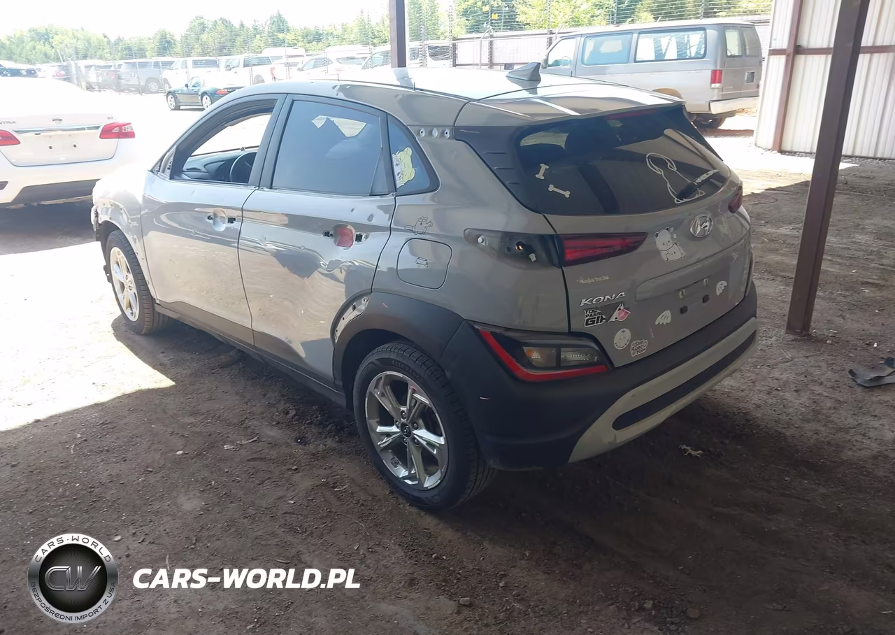 2022 Hyundai Kona Sel VIN:KM8K32AB3NU771320 - 3