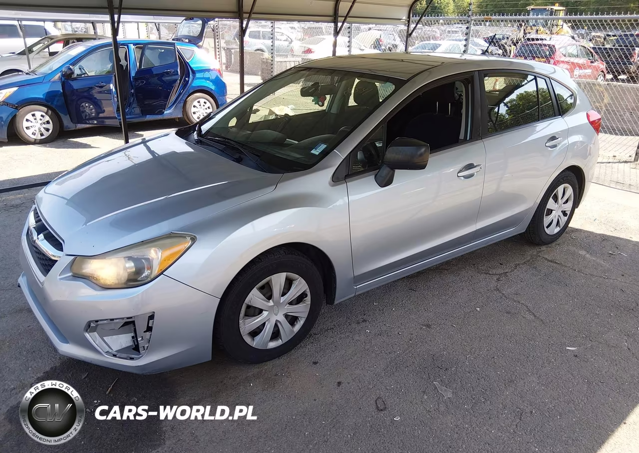 2012 Subaru Impreza 2.0I VIN:JF1GPAA64CH234737 - 2