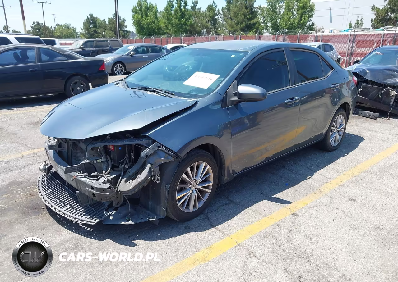 2014 Toyota Corolla Le Plus VIN:5YFBURHEXEP099554 - 2