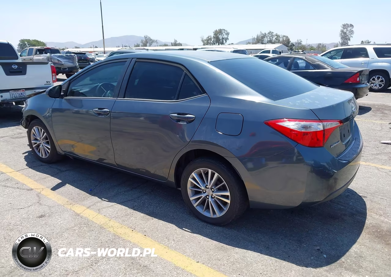2014 Toyota Corolla Le Plus VIN:5YFBURHEXEP099554 - 3