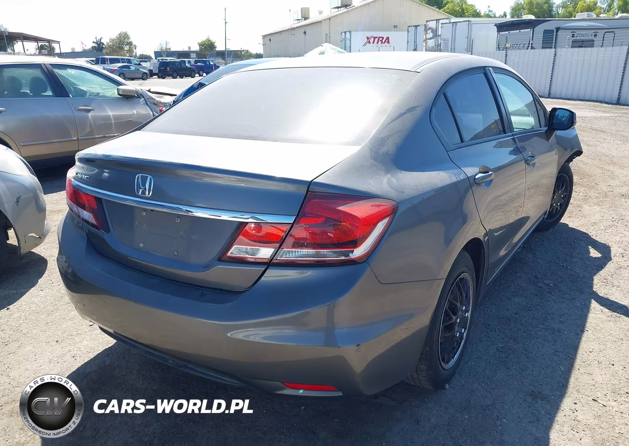 2013 Honda Civic Lx VIN:2HGFB2F56DH517793 - 4