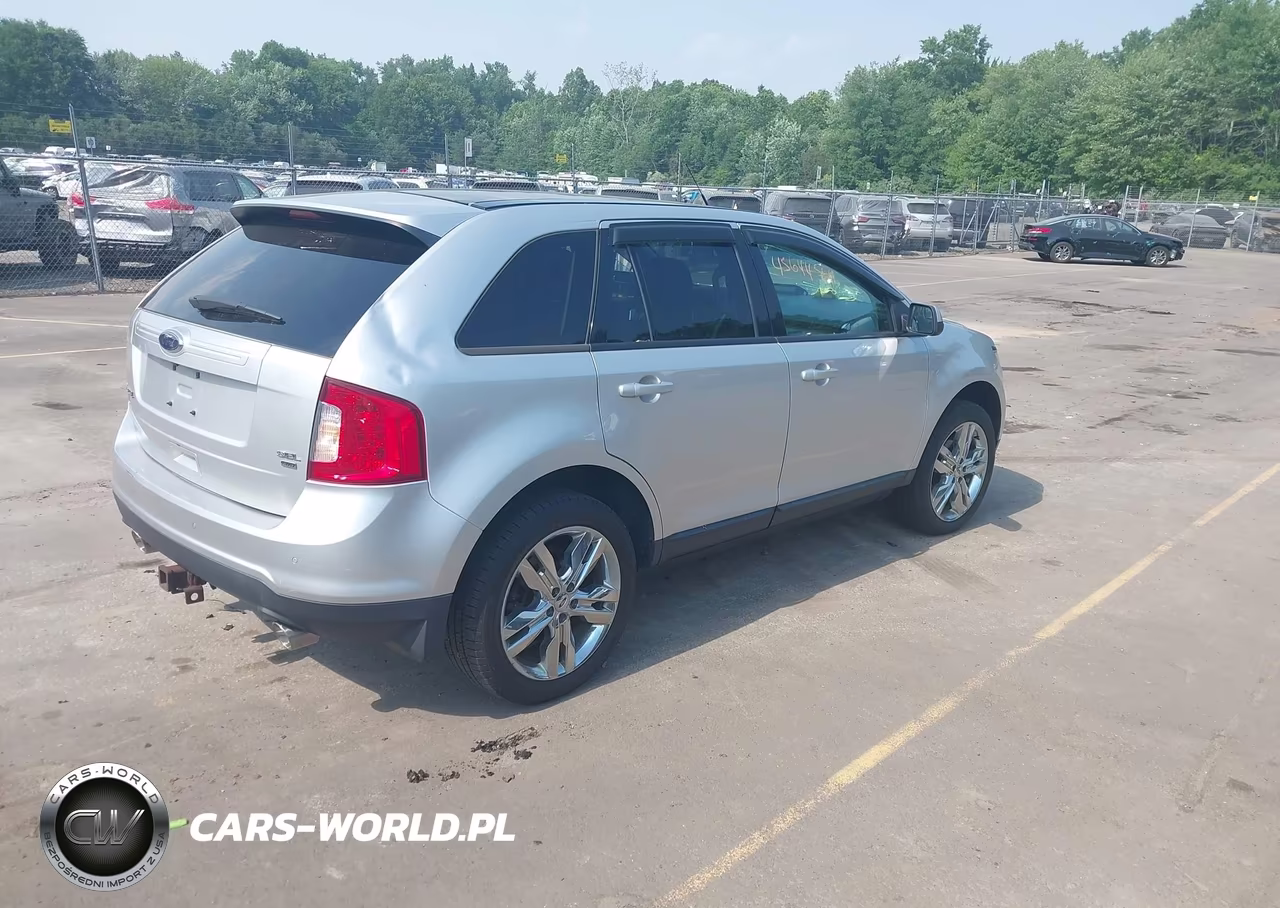 2013 Ford Edge Sel VIN:2FMDK4JC7DBA72342 - 4