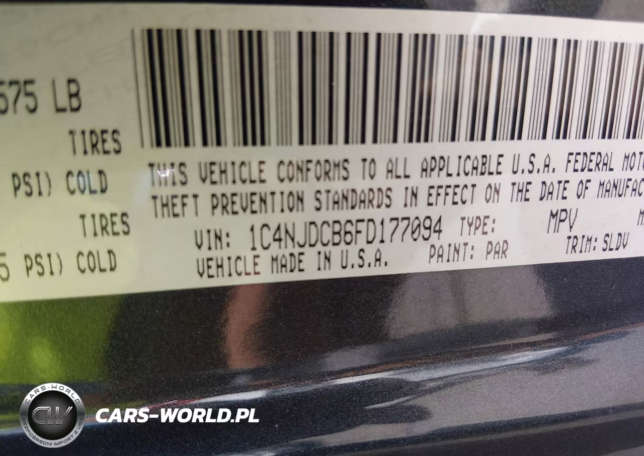 2015 Jeep Compass Limited VIN:1C4NJDCB6FD177094 - 9