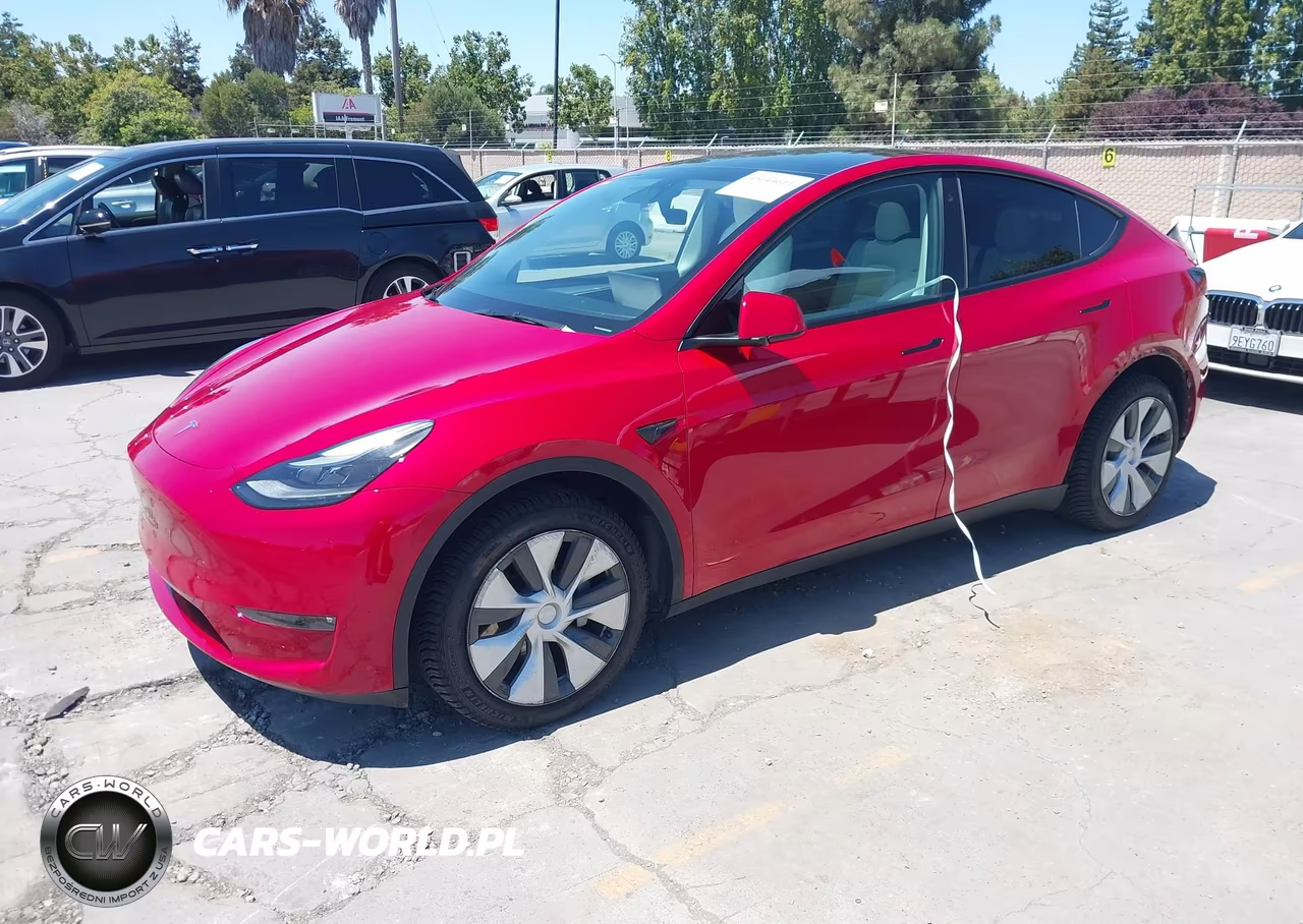 2023 Tesla Model Y Awd-Long Range Dual Motor All-Wheel Drive VIN:7SAYGDEE8PF636626 - 2