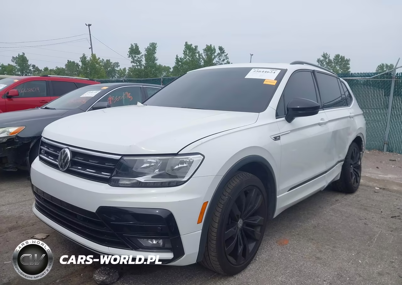 2020 Volkswagen Tiguan 2.0T Se-2.0T Se R-Line Black-2.0T Sel VIN:3VV2B7AX3LM106646 - 2