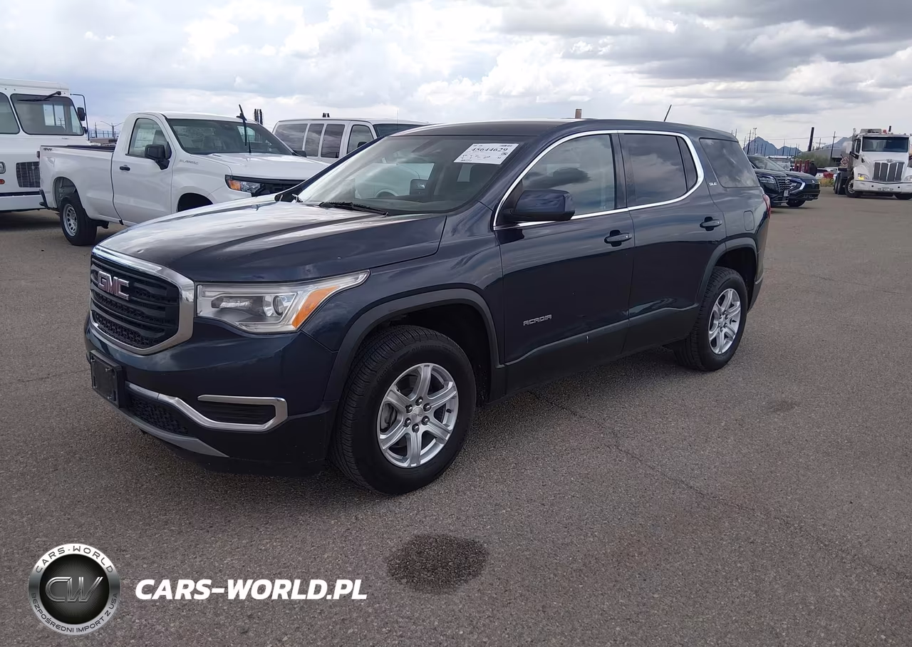2019 GMC Acadia Sle-1 VIN:1GKKNRLA9KZ236393 - 2