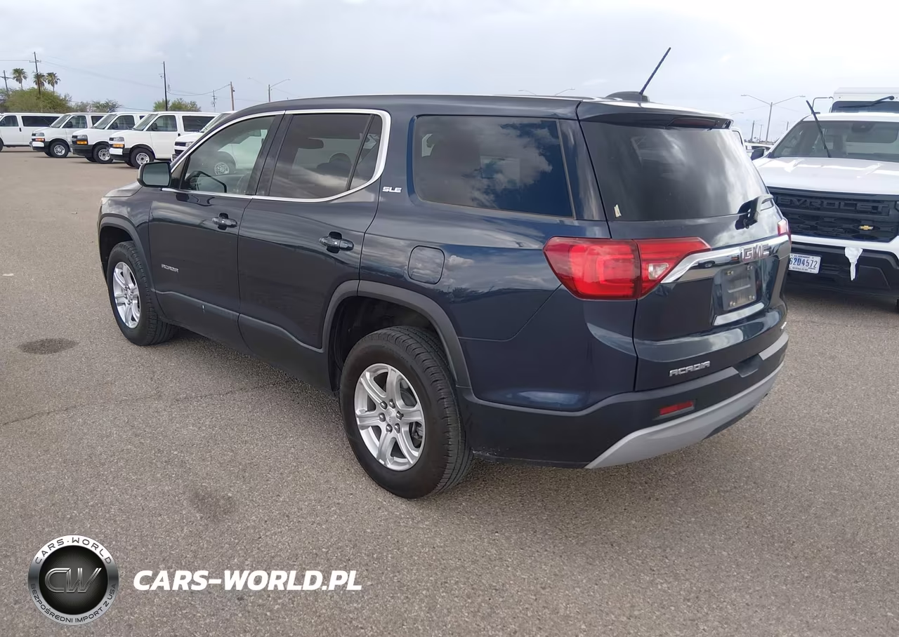 2019 GMC Acadia Sle-1 VIN:1GKKNRLA9KZ236393 - 3