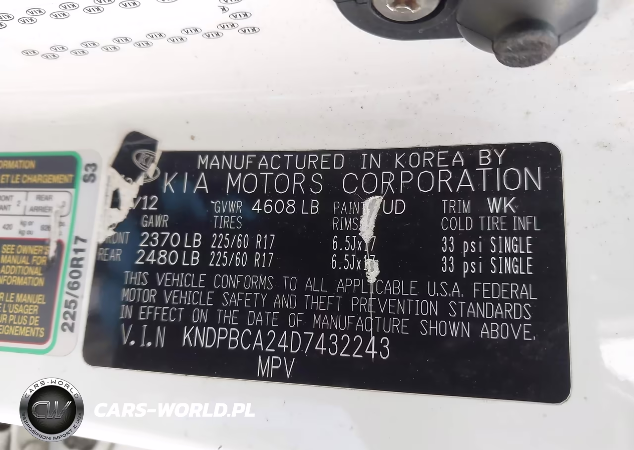 2013 Kia Sportage Lx VIN:KNDPBCA24D7432243 - 9