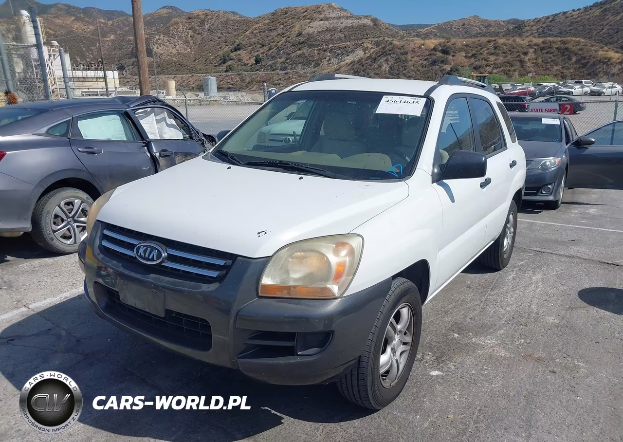 2007 Kia Sportage Lx V6 VIN:KNDJF723677316958 - 2
