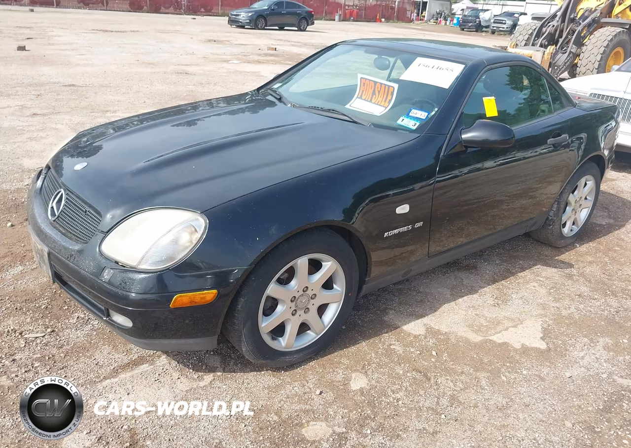 1999 Mercedes-Benz Slk 230 Kompressor VIN:WDBKK47F5XF111623 - 2