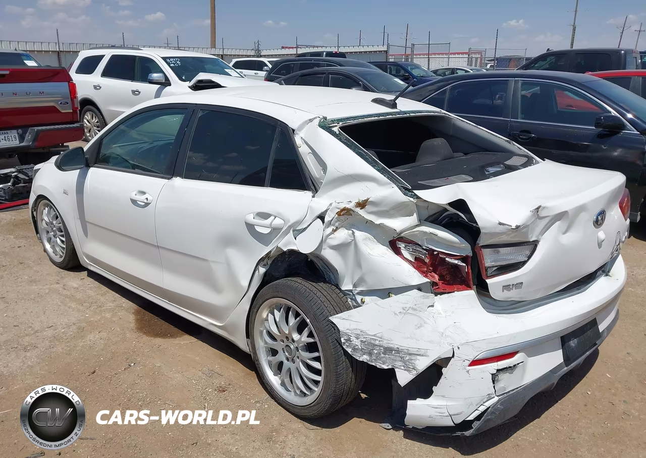 2021 Kia Rio Lx VIN:3KPA24AD2ME412182 - 3