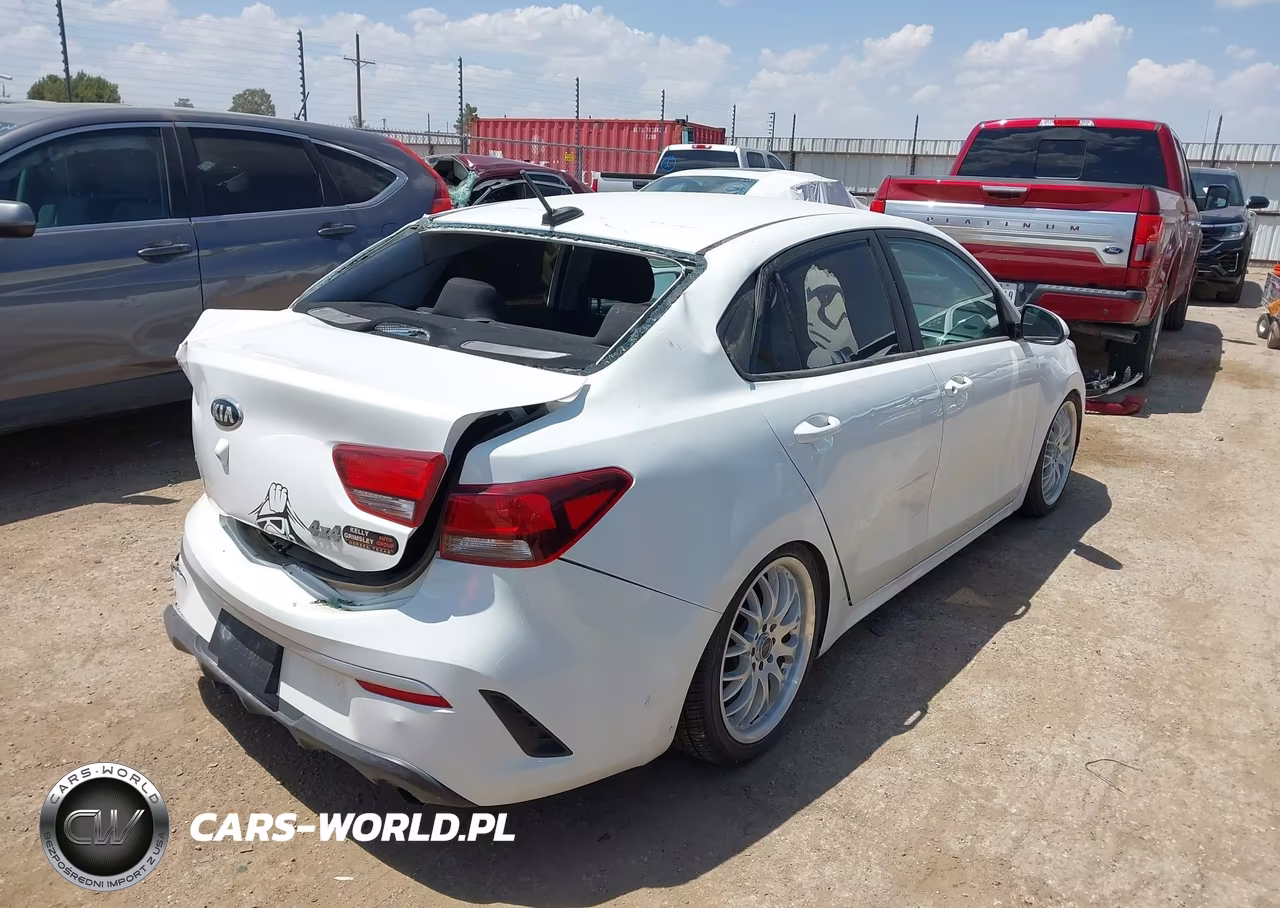 2021 Kia Rio Lx VIN:3KPA24AD2ME412182 - 4