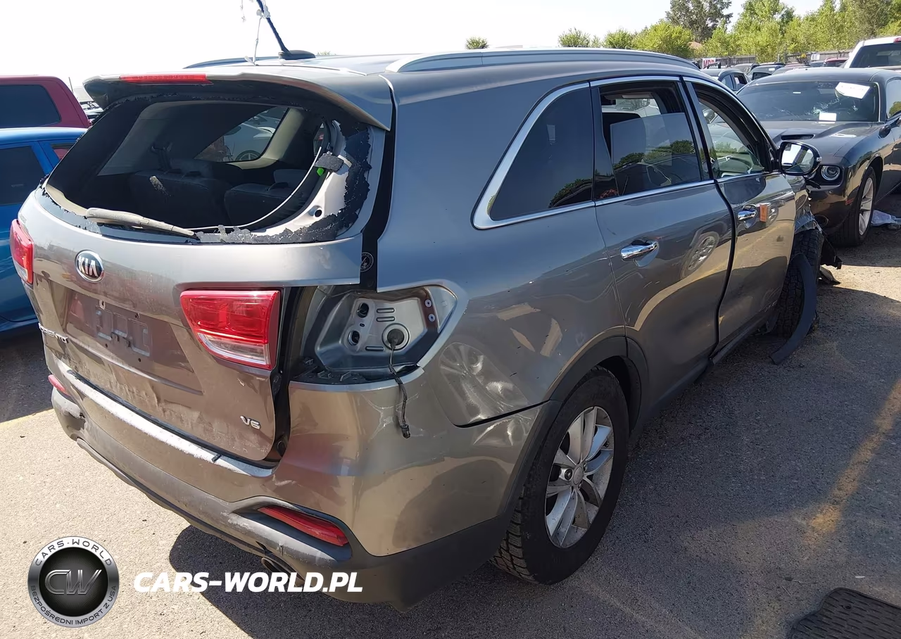 2017 Kia Sorento 3.3L Lx VIN:5XYPGDA50HG207909 - 4