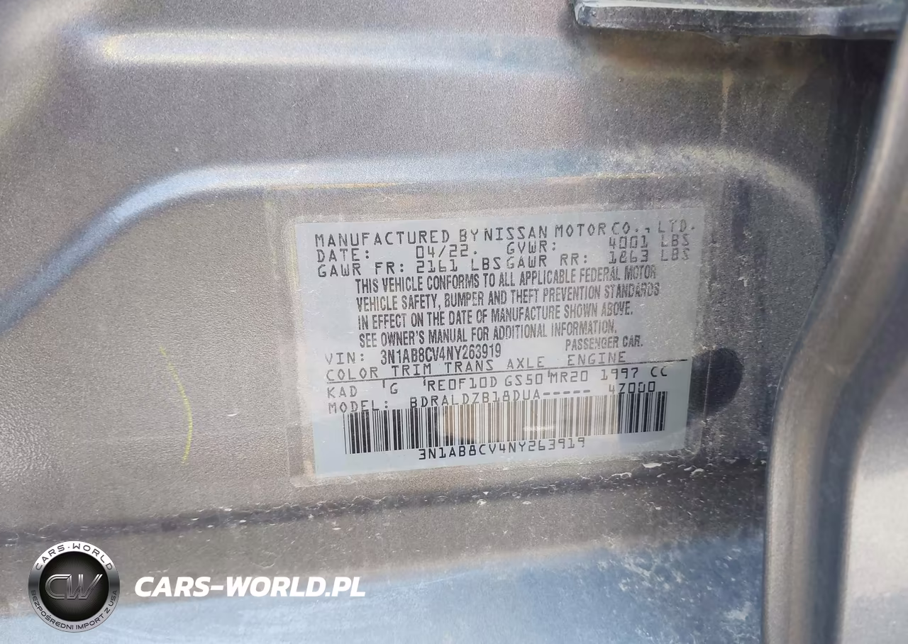 2022 Nissan Sentra Sv Xtronic Cvt VIN:3N1AB8CV4NY263919 - 9