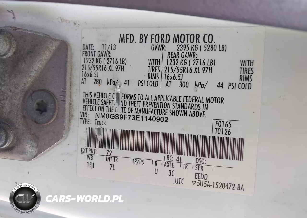 2014 Ford Transit Connect Xlt VIN:NM0GS9F73E1140902 - 9