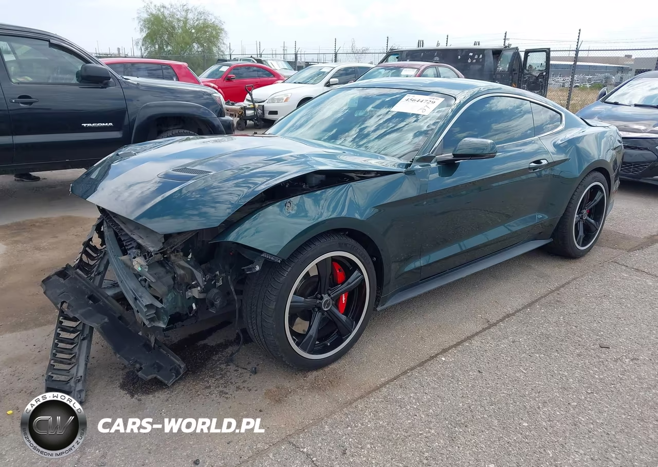 2019 Ford Mustang Bullitt VIN:1FA6P8K05K5503665 - 2