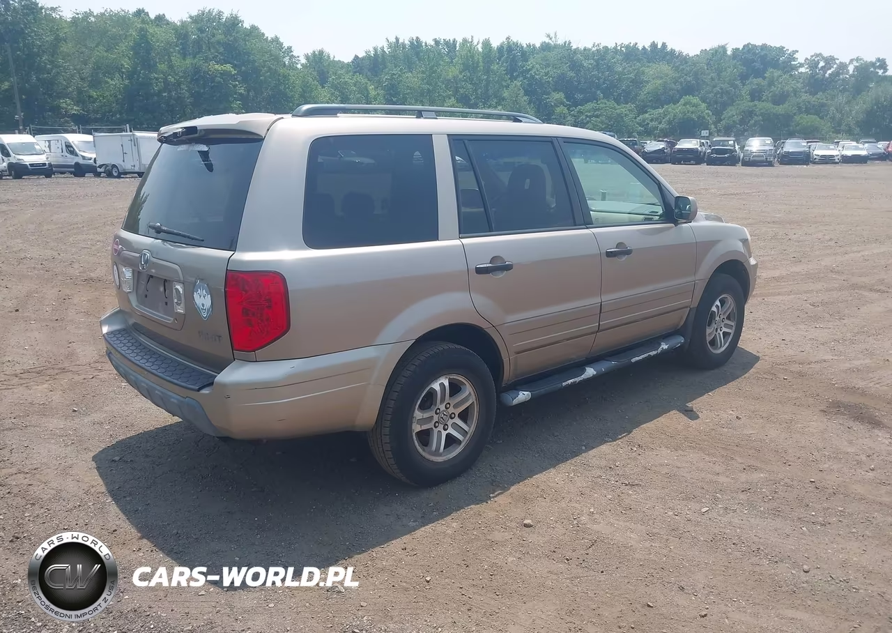 2004 Honda Pilot Ex-L VIN:2HKYF18744H527055 - 4