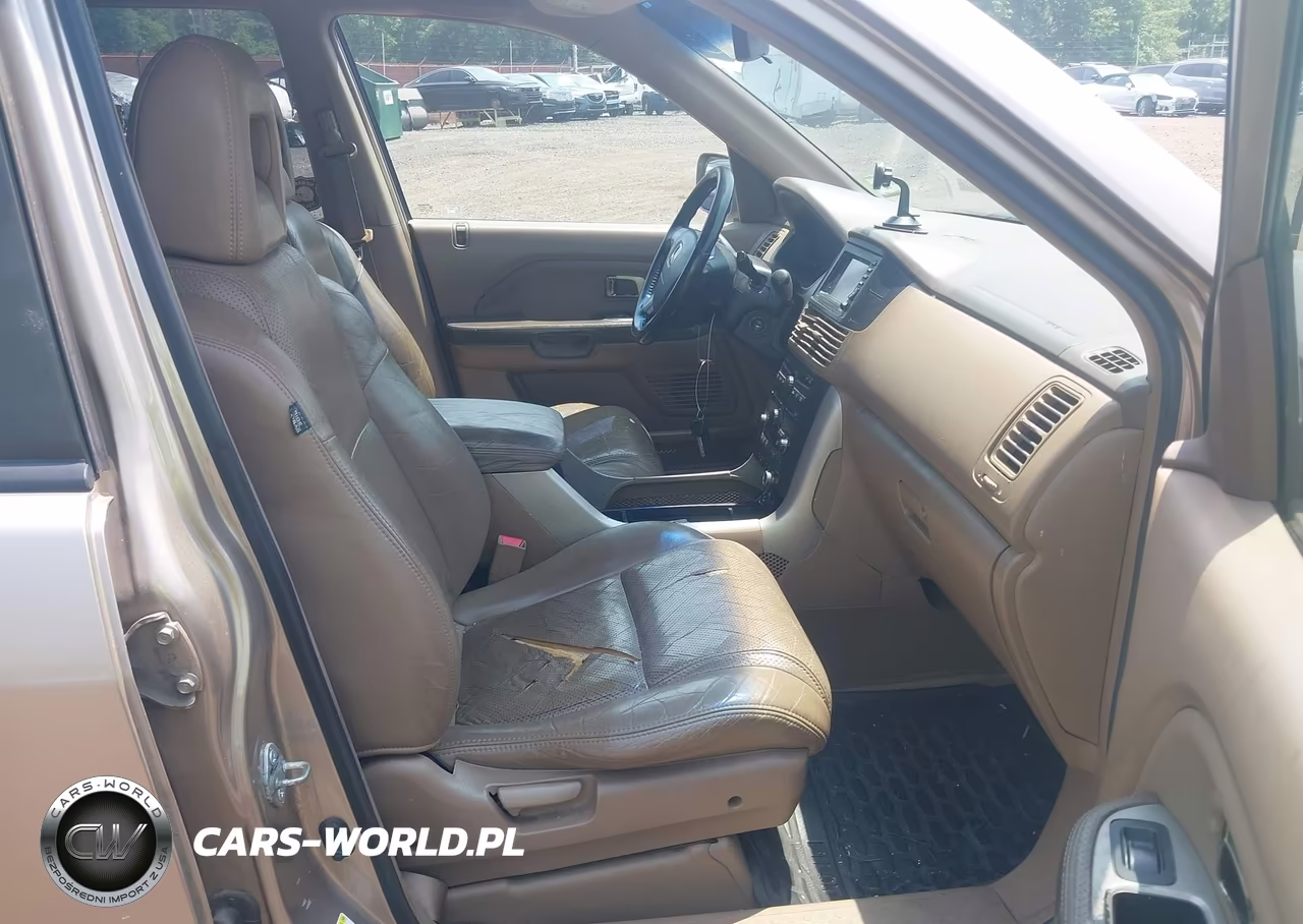 2004 Honda Pilot Ex-L VIN:2HKYF18744H527055 - 5