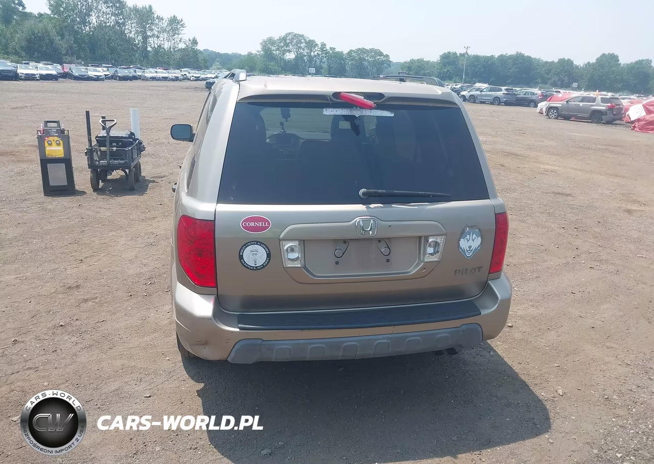 2004 Honda Pilot Ex-L VIN:2HKYF18744H527055 - 6